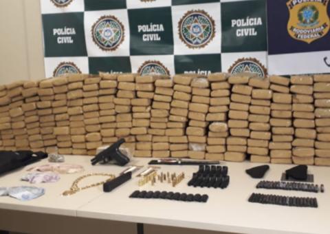 Polícia desarticula quadrilha que traficava armas dentro de TVs