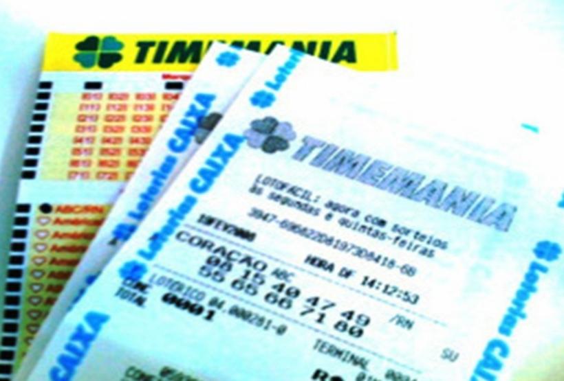 Amazonense acerta sozinho Timemania e fatura R$ 11,7 milhões