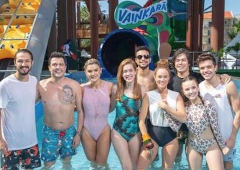 Dois dias antes da morte de turista, brinquedo do Beach Park foi inaugurado por famosos 