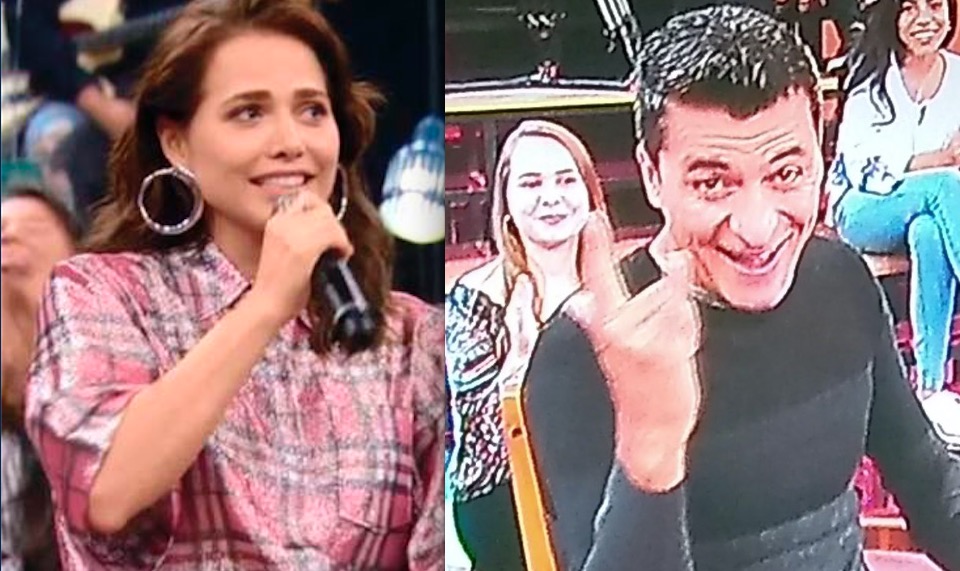  Comprometido, árbitro faz comentário saidinho para Letícia Colin e deixa atriz sem graça 