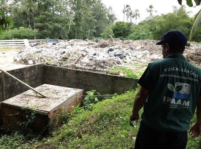 Ipaam notifica empresas por irregularidades no sistema de tratamento de esgoto em Manaus