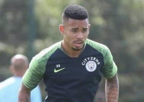 Após Copa sem gols, Gabriel Jesus volta a treinar no Manchester City