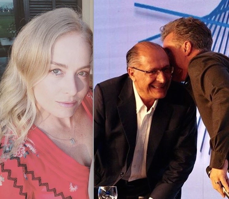 Confundida com Eliana, Angélica tira sarro após gafe de Geraldo Alckmin