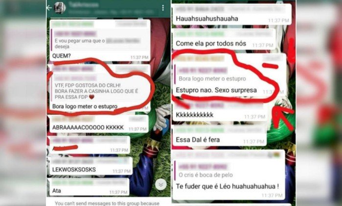 Universitárias denunciam colegas que incitam estupro pelo WhatsApp