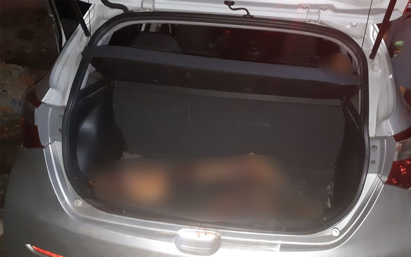 Homem é encontrado esquartejado dentro de porta-malas de carro em Manaus