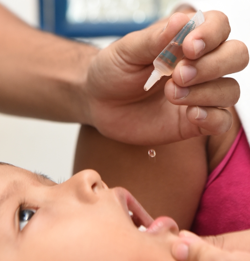 Mais de 330 mil crianças foram vacinadas contra sarampo e pólio no Amazonas