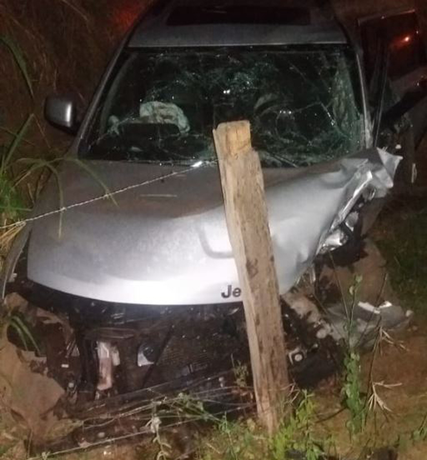 Deputado e esposa candidata sofrem grave acidente na BR-316  