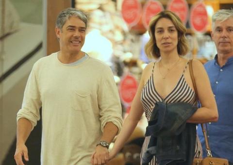 William Bonner se casa com Natasha Dantas em cerimônia secreta