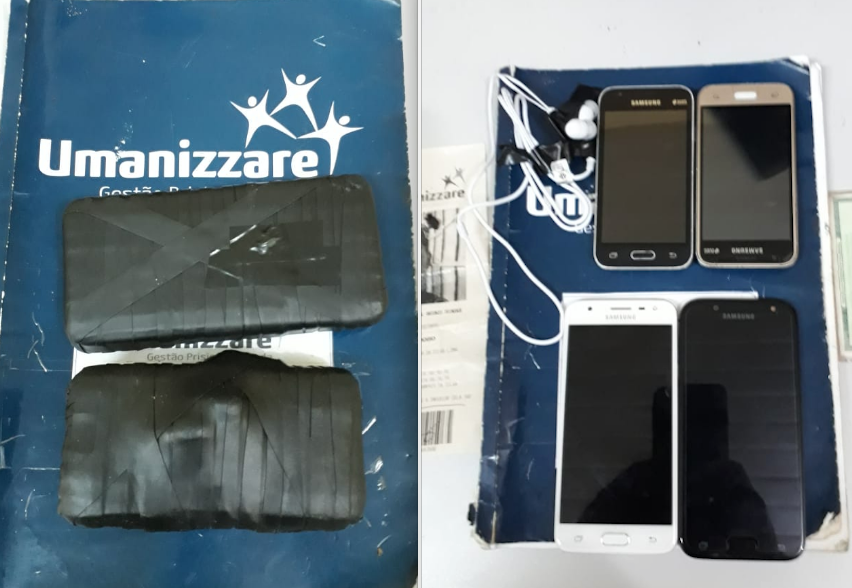 Mulher é presa ao tentar entrar no Ipat com 4 celulares escondidos nas partes íntimas