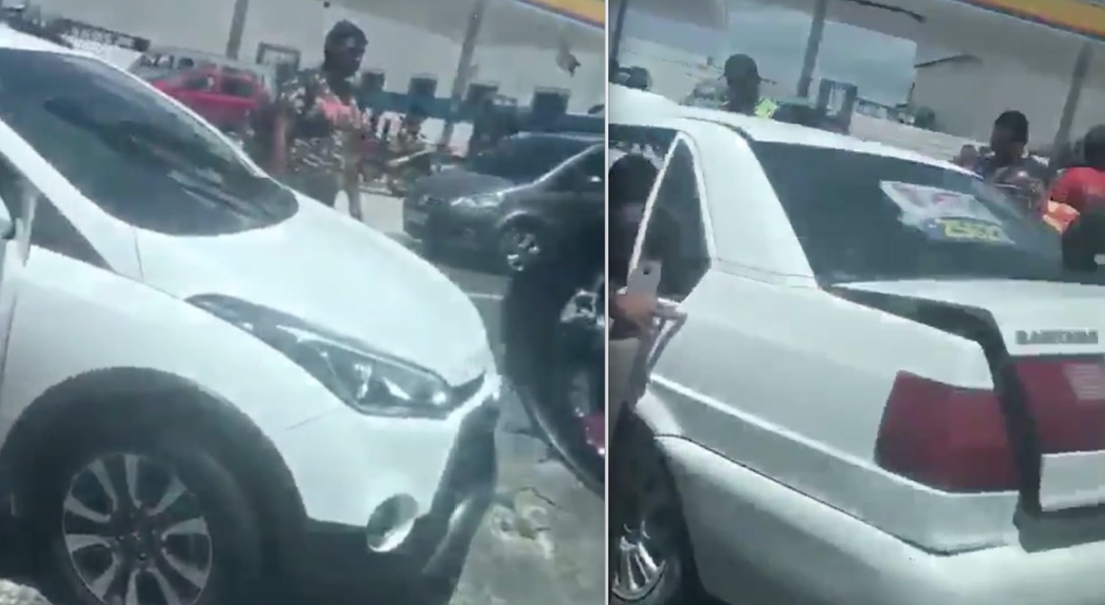  Carros se chocam em Manaus e acidente deixa 3 feridos com mulher retida às ferragens