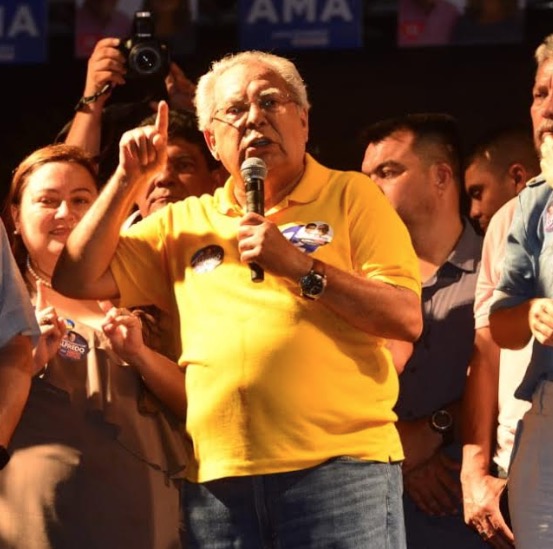 Com 35% dos votos, Amazonino lidera pesquisa para Governo, segundo Ibope