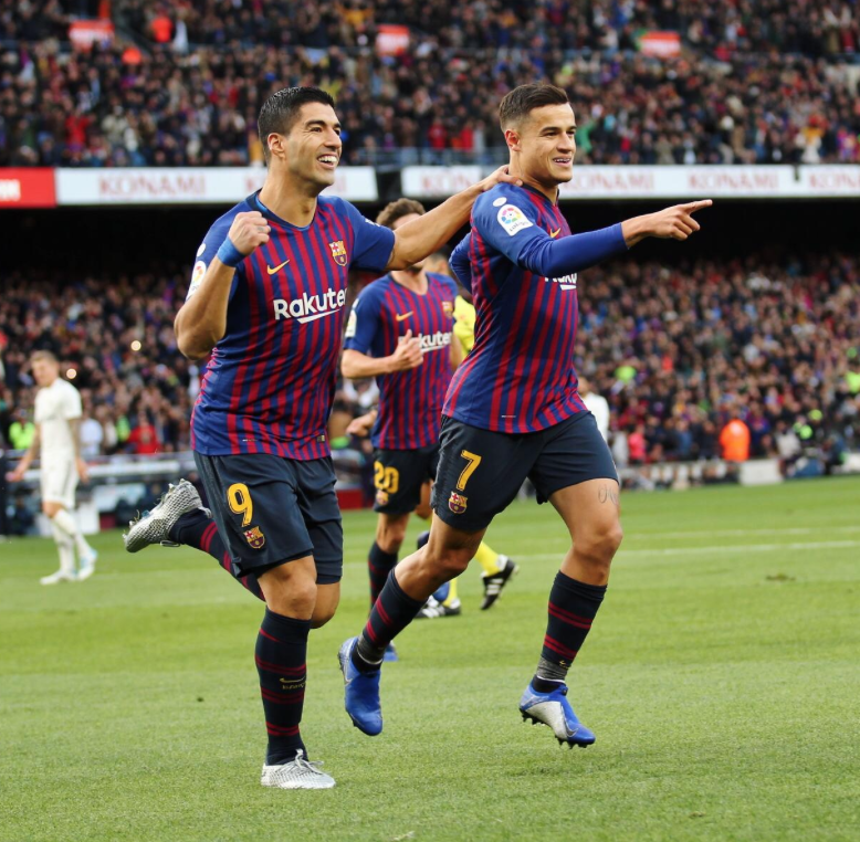 Com atuação brilhante de Suárez, Barcelona goleia Real Madrid em clássico