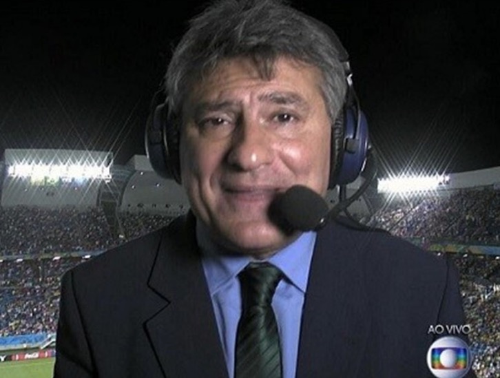 Intervalo da Globo volta antes e vaza Cléber Machado cantando Fábio Jr