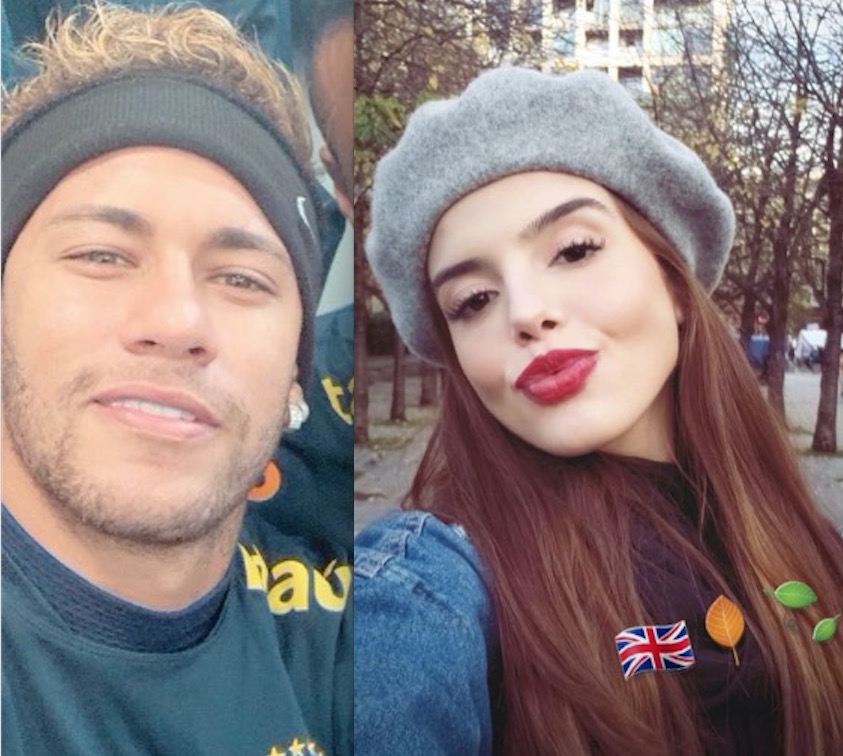 Neymar comenta foto de Giovanna Lancelotti, suposta rival de Bruna Marquezine