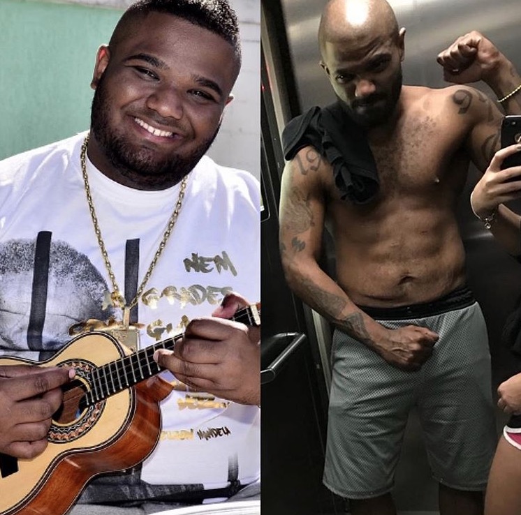 Filho de Arlindo Cruz mostra antes e depois após perder 65kg