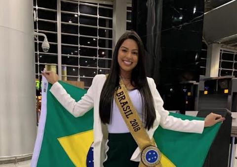 Miss Brasil amazonense, Mayra Dias embarca para o Miss Universo