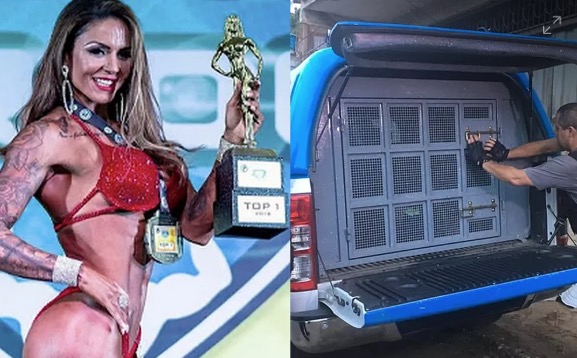 Fisiculturista apontada como namorada de traficante é presa durante operação