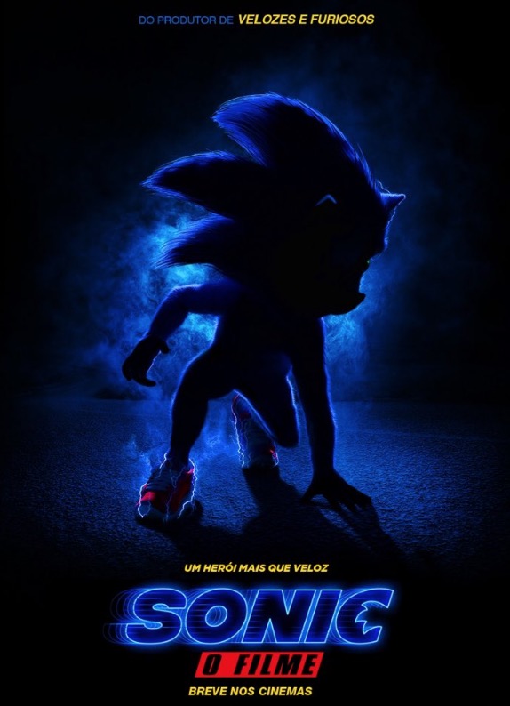 Sonic: O Filme ganha primeiro teaser e cartaz. Vem ver