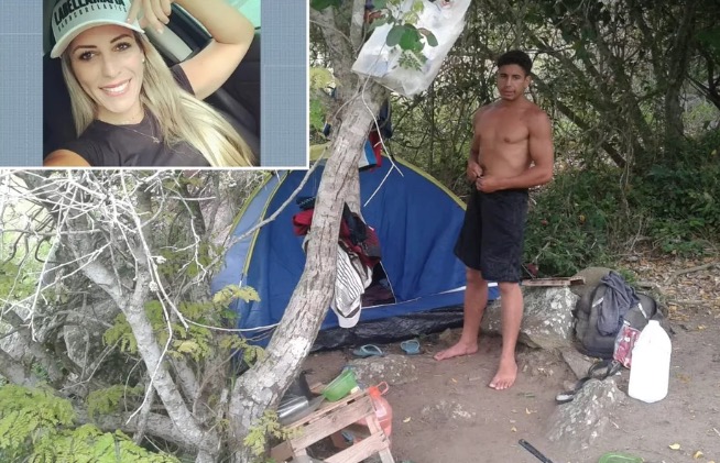 Foto coloca suspeito de matar turista na cena do crime em Arraial do Cabo