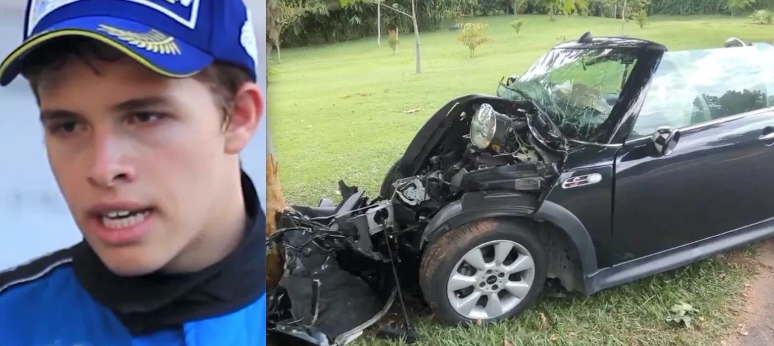 Ex-namorado de Mayla bate carro e jovem morre em grave acidente dentro de condomínio de luxo