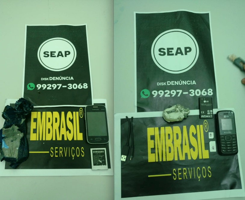 Visitantes são detidas ao tentar entrar com celulares no CDPM 2