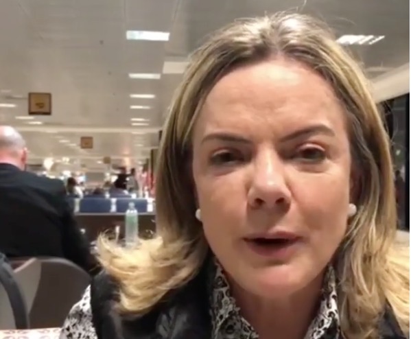 MBL aponta crime de Gleisi Hoffmann em ida à Venezuela para posse de Maduro