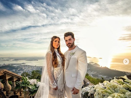 Após casamento no Cristo Redentor, Alok celebra: “Obrigado Deus”. Veja imagens