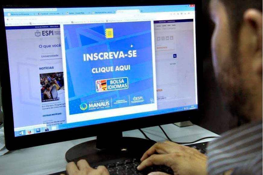 Em Manaus, Bolsa Idiomas abre  inscrições para 6,3 mil vagas remanescentes 