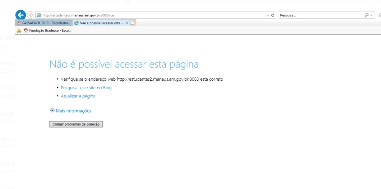 Em Manaus, estudantes relatam falha em site de cadastramento da meia passagem