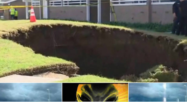 'Buracos no chão' aumentam suspeitas de ataques alienígenas