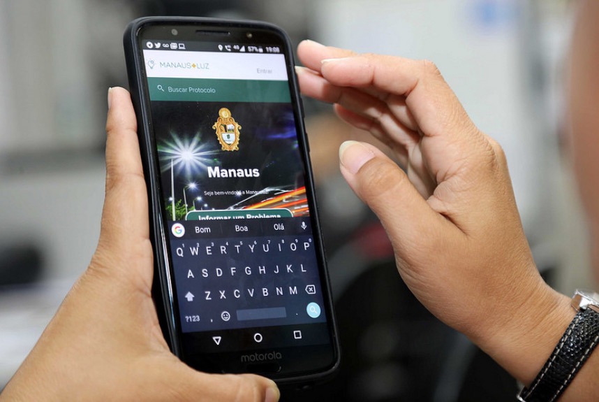 Aplicativo registra mais de 8 mil solicitações de serviços de iluminação pública em Manaus 