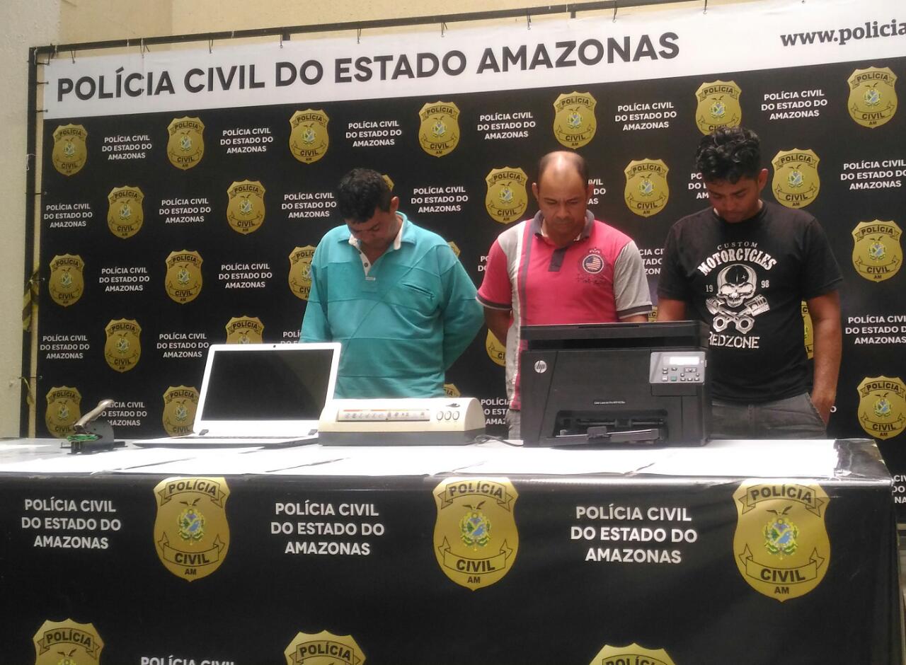 Grupo é preso suspeito de falsificar certificados que autorizam transporte produtos inflamáveis em Manaus