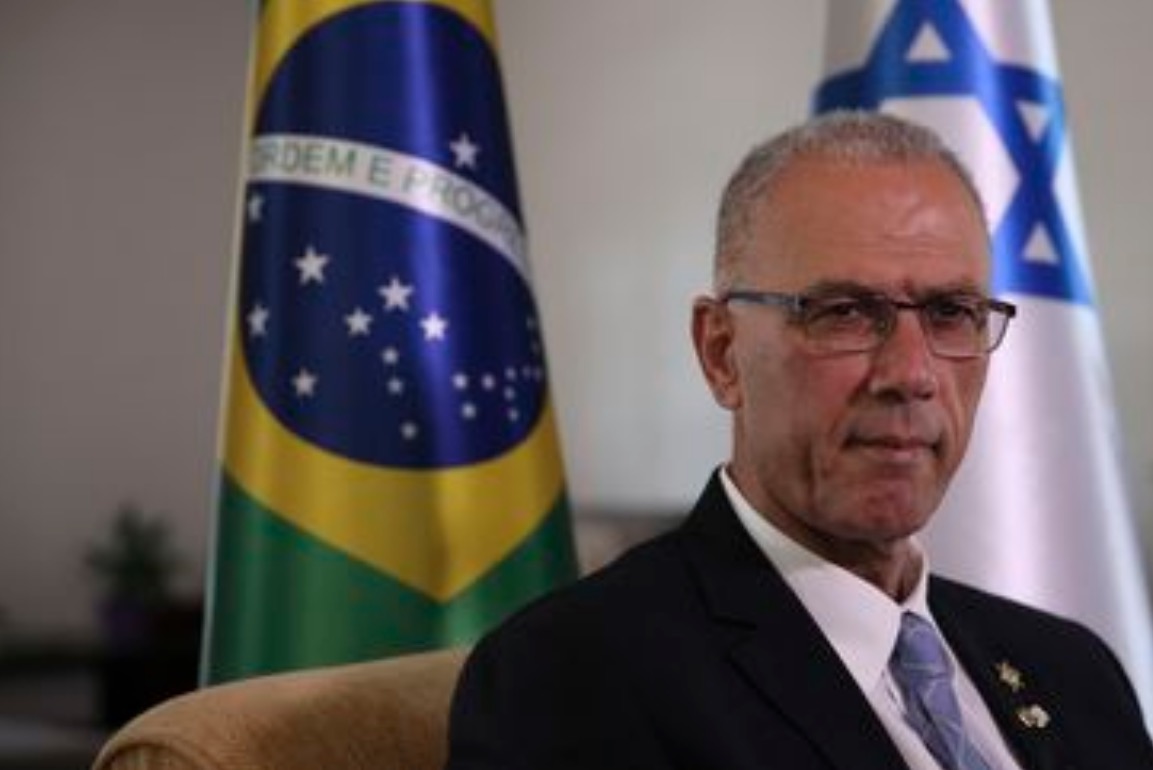 Embaixador anuncia visita de Bolsonaro a Israel em 31 de março