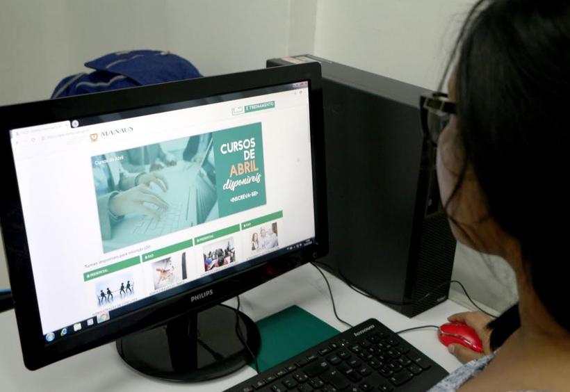 Inscrições para cursos gratuitos iniciam nesta segunda-feira