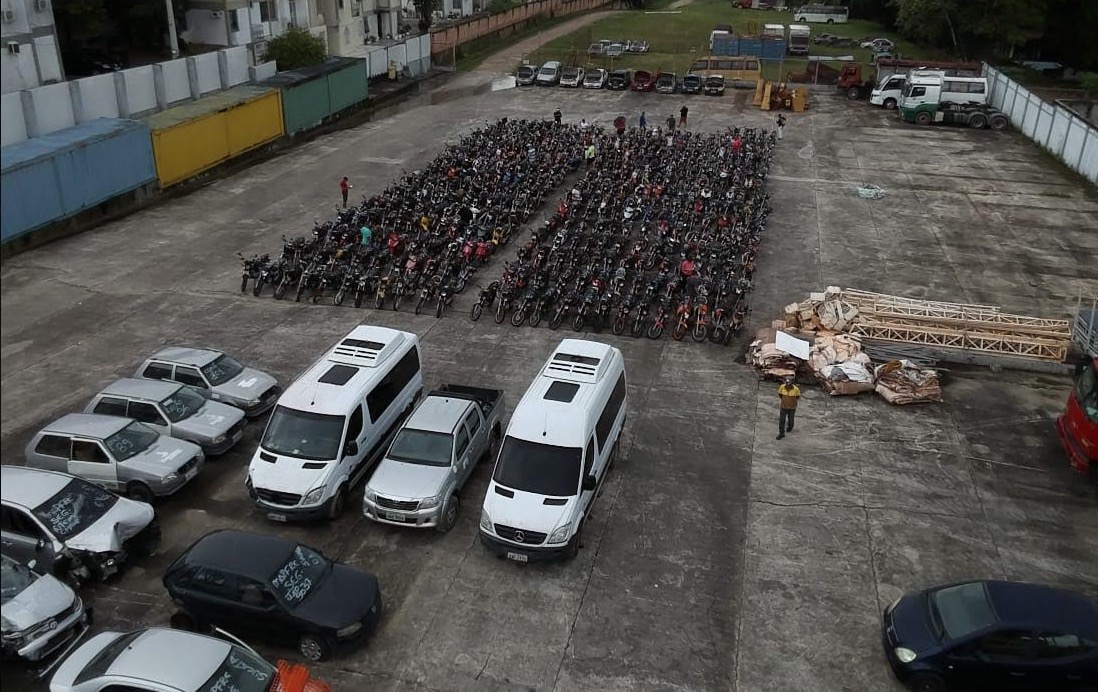 Em primeiro leilão do ano, Detran oferece 425 veículos em Manaus 