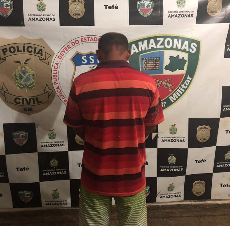Suspeito de estuprar e engravidar enteadas de 12 e 13 anos é preso no Amazonas