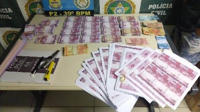 Casal é preso após polícia encontrar mais de R$ 15 mil em notas falsas 