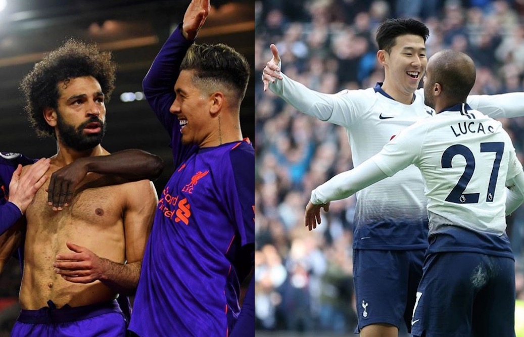 Tottenham e Liverpool defendem vantagens fora de casa por vagas nas semifinais