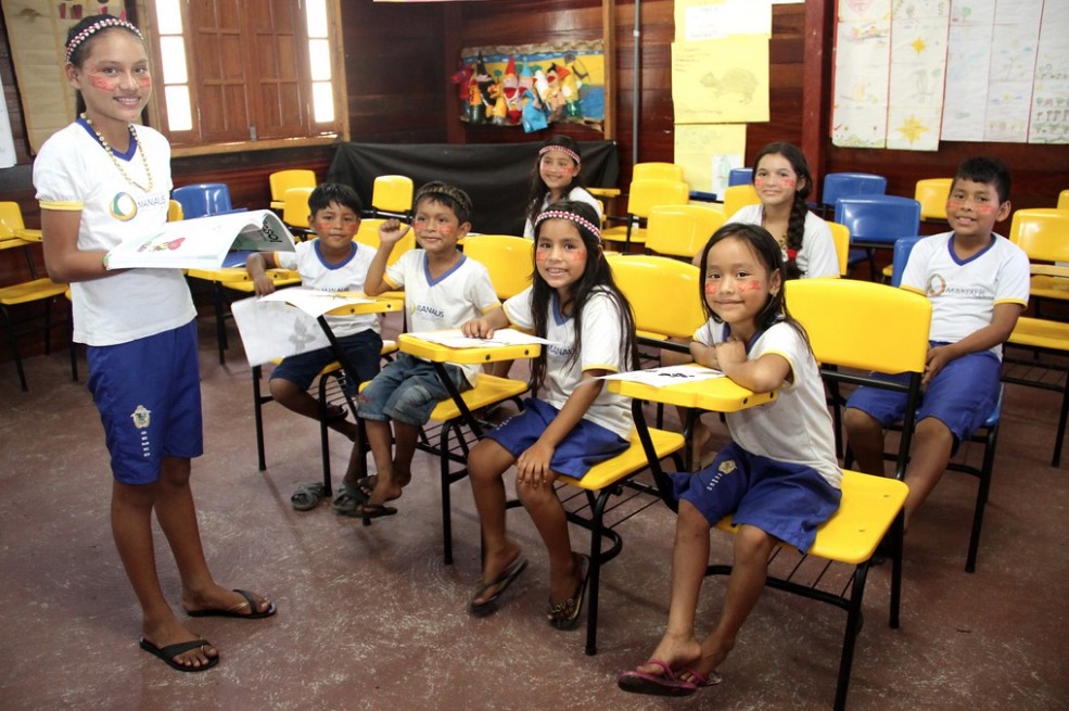 Manaus é a 1ª cidade a trabalhar a educação indígena com professor escolhido pela comunidade