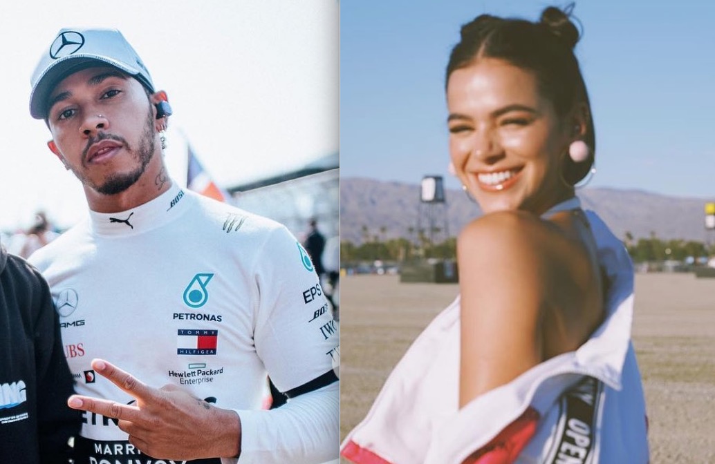 Amigo de Neymar, Lewis Hamilton marca em cima de Bruna Marquezine e dá o que falar