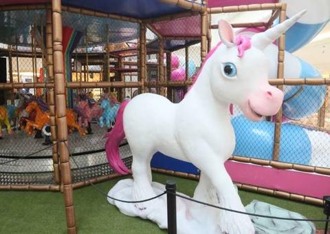 Circuito 'Mundo Mágico dos Unicórnios' pé a pedida para este fim de semana em shopping de Manaus