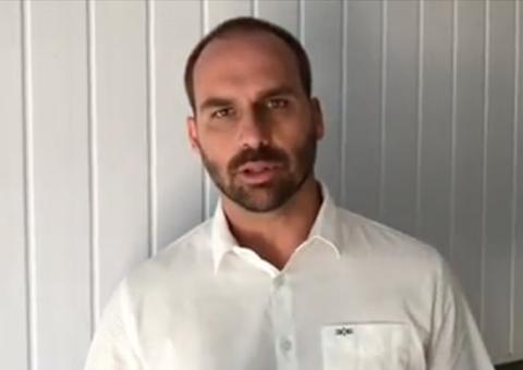 Eduardo Bolsonaro diz que é calamitosa a situação de Pacaraima, na fronteira com a Venezuela