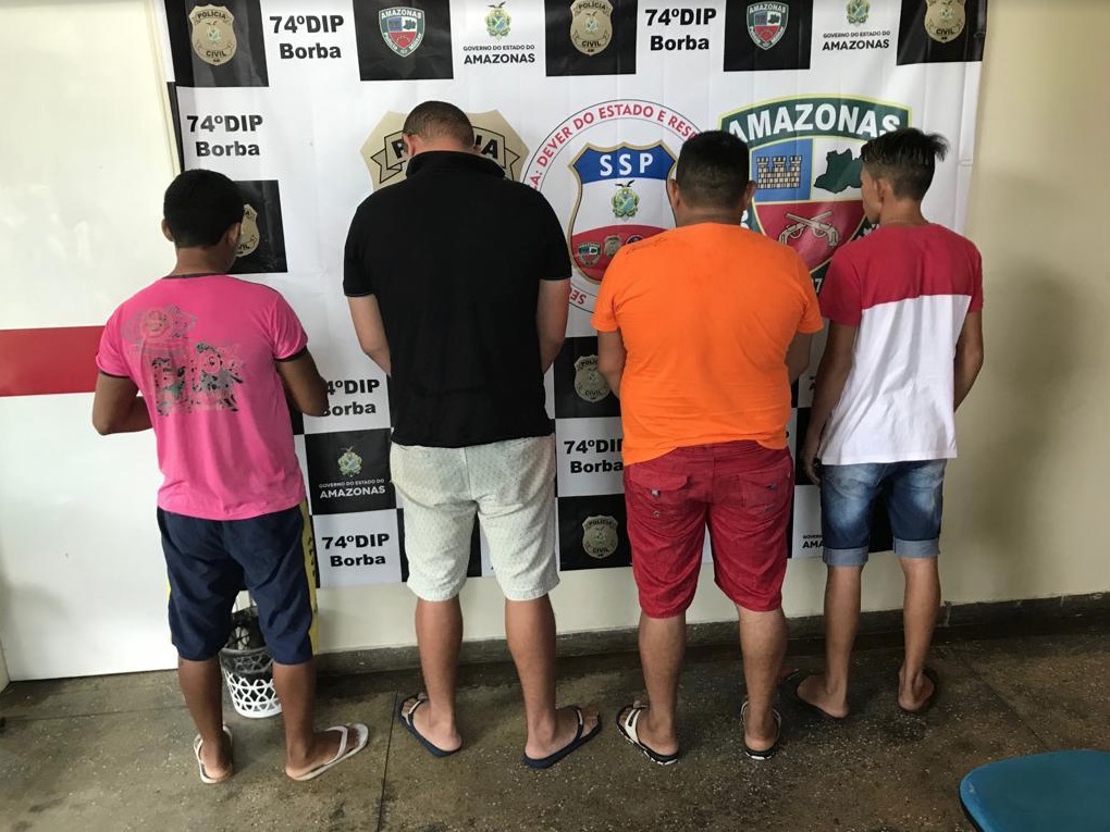 Trio é preso e adolescente é apreendido suspeitos estuprarem crianças no Amazonas