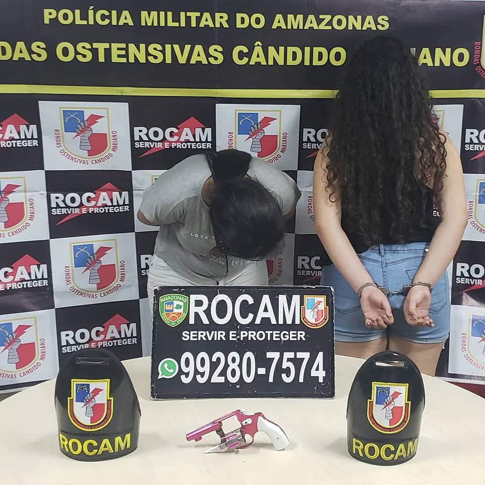 Mulher de 31 anos é presa com arma personalizada em Manaus 