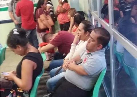 Foto de Guma em fila de hospital viraliza; Entenda o caso