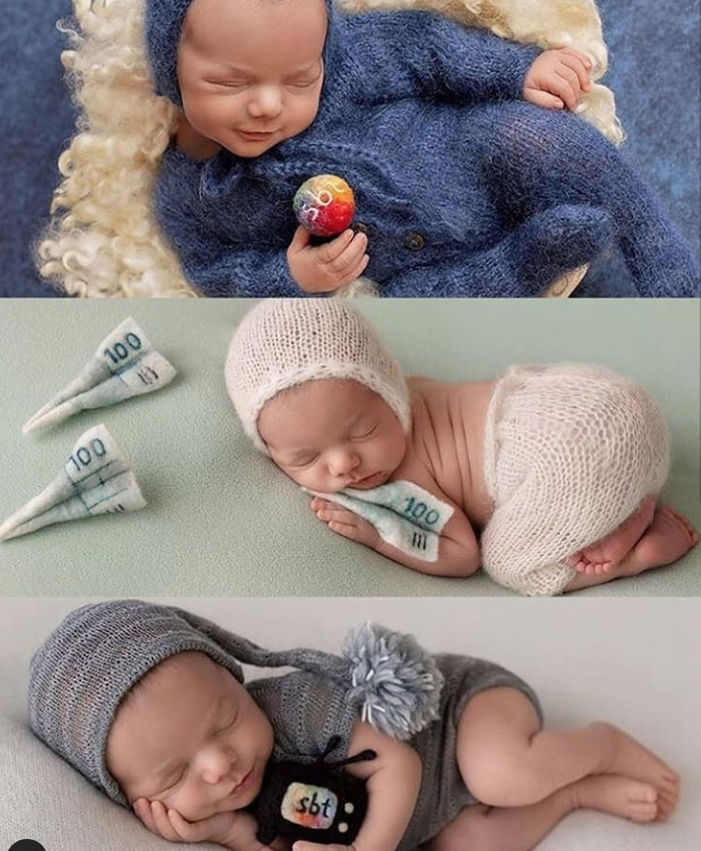 Patrícia Abravanel comemora 1 mês do filho e faz ensaio inspirado em Silvio Santos 