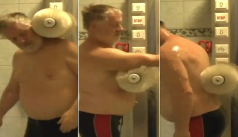 Homem inventa lava jato para humanos 