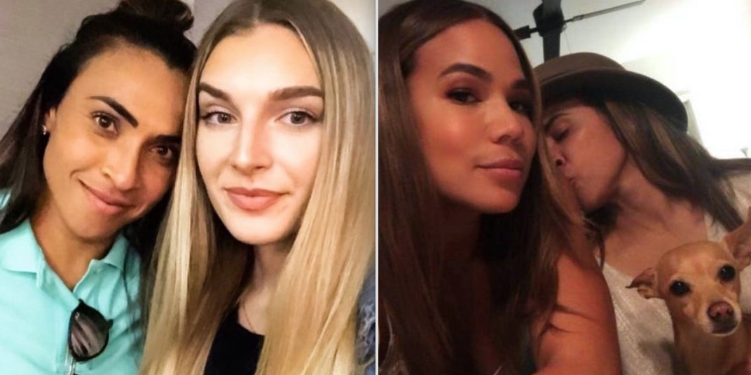 Marta termina namoro com sueca e engata romance com colega de time