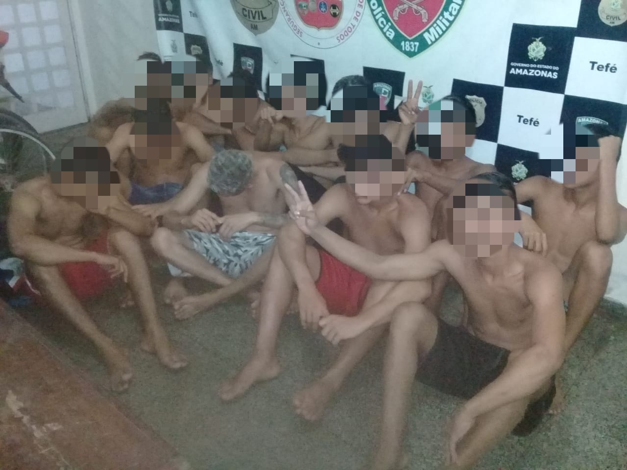 Polícia detém grupo suspeito de promover festa para corrupção de menores no Amazonas