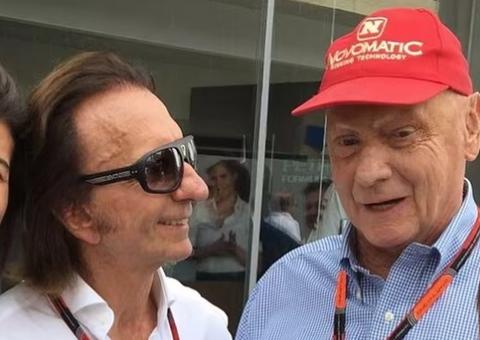 Emerson Fittipaldi homenageia o amigo Niki Lauda: 'gladiador'